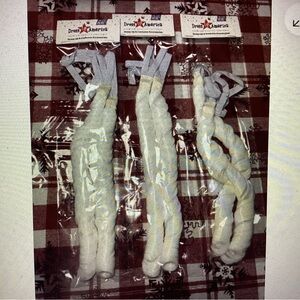 Dress Up America White Braided Costume Hair